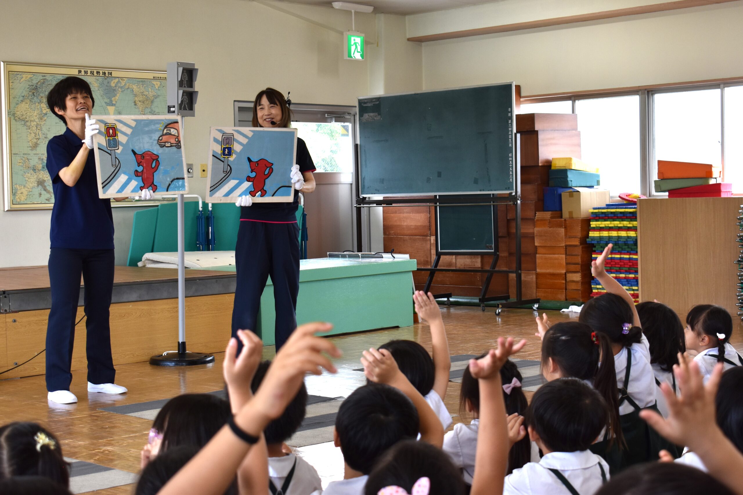 交通安全教室 | アンデルセン幼稚園